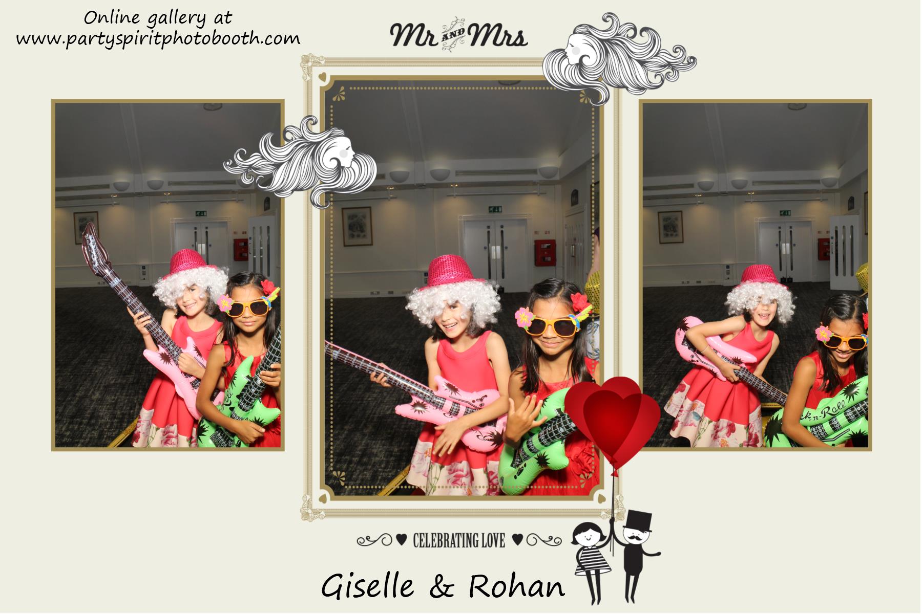 Giselle and Rohan's Wedding | View more photos from the event at gallery.partyspiritphotobooth.com/u/PartySpiritPhotoBooth/Giselle-and-Rohans-Wedding